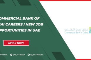 Commercial Bank of Dubai Careers