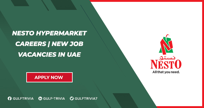 Nesto Hypermarket Careers: Retail and Customer Service Roles